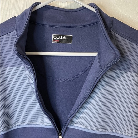 Bolle Performance Like New 1/4 Zip Pullover Men Moisture Wicking Size XL - Picture 4 of 9